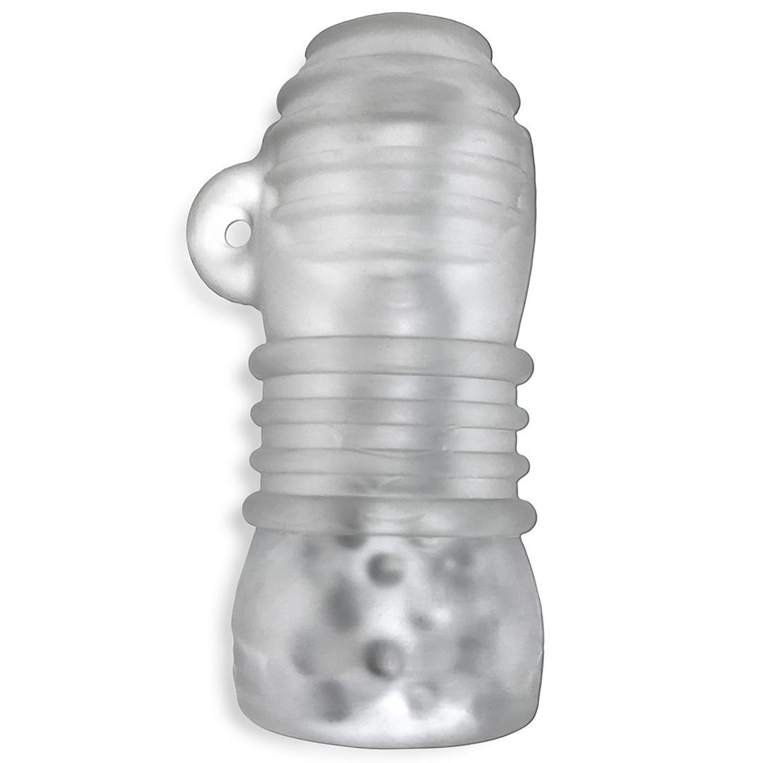 Hunkyjunk Jackt - Masturbator mit Nubben und Rippen - Clear Ice