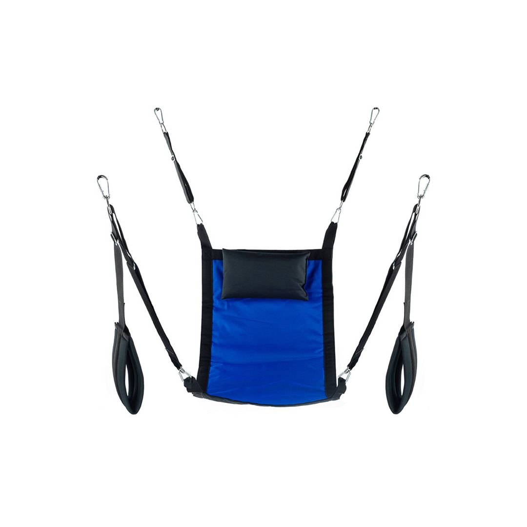 Mr. Sling Schaukel aus Canvas mit 4 Befestigungspunkten - Blau