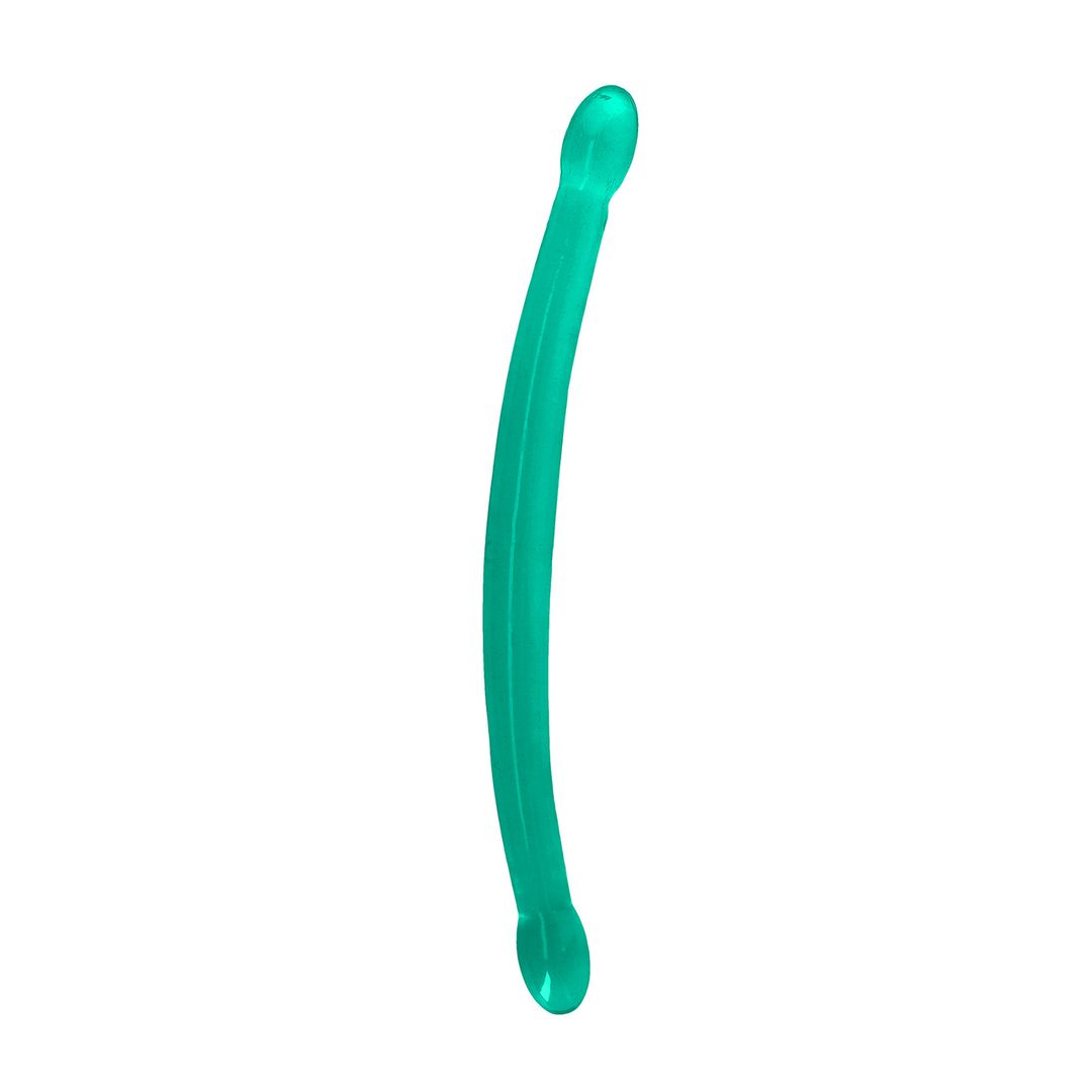 RealRock Non-Realistic Doppeldildo - 42 cm - Kristallklar