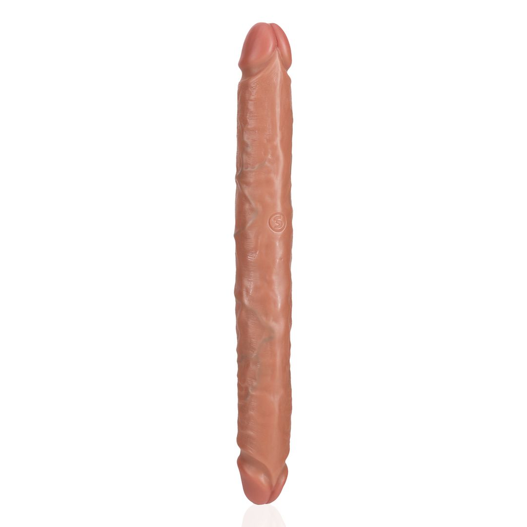 RealRock Slim Doppeldildo - 30,5 cm - Tan