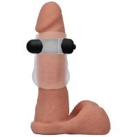 Doc Johnson GoodHead - Helping Head Pro - Vibrierende Masturbator Hülle - Frost, Bild 6