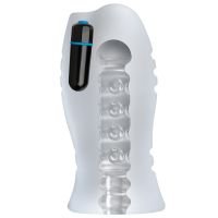 Doc Johnson OptiMALE Massage Beads - Vibrating ULTRASKYN Stroker, Bild 4