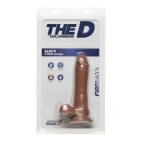 Doc Johnson Slim D - Realistischer FIRMSKYN Dildo mit Hoden - 15 cm - Art. 1705-50, Bild 2