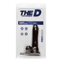 Doc Johnson Slim D - Realistischer FIRMSKYN Dildo mit Hoden - 15 cm - Art. 1705-51, Bild 2