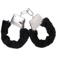 Doc Johnson Furry Handcuffs - Schwarz, Bild 4