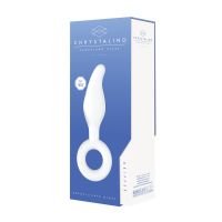 Chrystalino Gripper - Glasdildo mit Ring, Bild 2