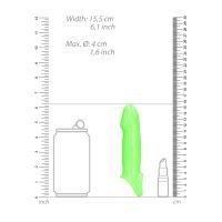 Ouch! Smooth Thick Stretchy Penishülle - Glow in the Dark, Bild 5