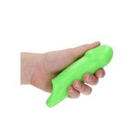 Ouch! Smooth Thick Stretchy Penishülle - Glow in the Dark, Bild 6