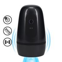 Pumped Pulsar - Masturbator-Pumpe mit Unterdruck-Saugfunktion und Vibration - Gunmetal