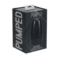 Pumped Pulsar - Masturbator-Pumpe mit Unterdruck-Saugfunktion und Vibration - Gunmetal, Bild 2