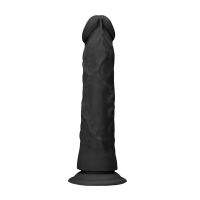 RealRock Realistischer Dildo ohne Hodensack - 25 cm - Schwarz, Bild 4