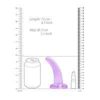 RealRock Dildo mit Saugnapf - 11,5 cm - Lila, Bild 4