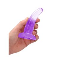 RealRock Dildo mit Saugnapf - 11,5 cm - Lila, Bild 5