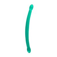 RealRock Non-Realistic Doppeldildo - 42 cm - Kristallklar