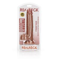 RealRock Realistischer Dildo mit Hoden und Saugnapf - 20,5 cm, Bild 2