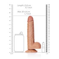 RealRock Realistischer Dildo mit Hoden und Saugnapf - 20,5 cm, Bild 6