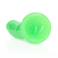 RealRock Schlanker Dildo mit Saugnapf - Leuchtend - 20 cm, Bild 7