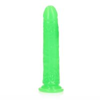 RealRock Slim realistischer Dildo mit Saugnapf - Leuchtend im Dunkeln - 22,5 cm, Bild 4