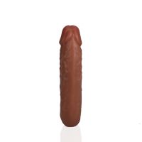 RealRock U-förmiger Doppeldildo - 12,7 cm - Beige, Bild 6