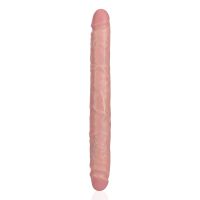 RealRock Slim Doppeldildo - 30,5 cm - Hautfarben, Bild 5