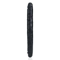 RealRock Slim Doppeldildo - 35,6 cm - Schwarz, Bild 5