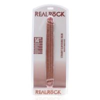RealRock Slim Doppeldildo - 35,6 cm - Tan, Bild 2