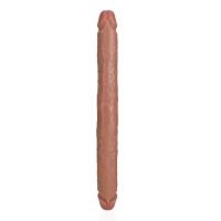 RealRock Slim Doppeldildo - 35,6 cm - Tan, Bild 4