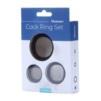 SinsFactory Silikon Cockring-Set - 23 cm - 30 cm - 37 cm - Schwarz, Bild 7