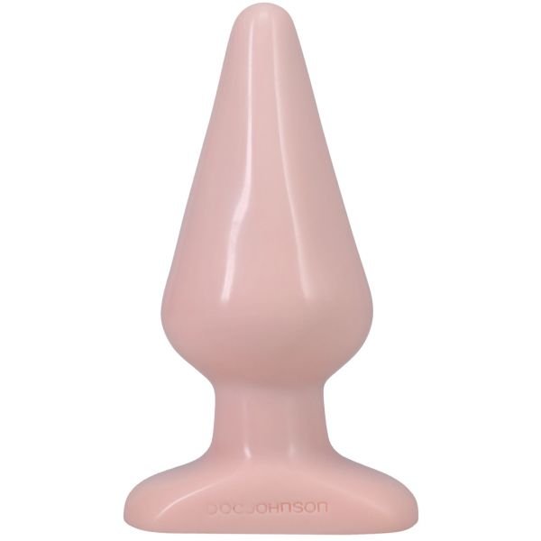 Doc Johnson The Classic - Buttplug - Large - Creme
