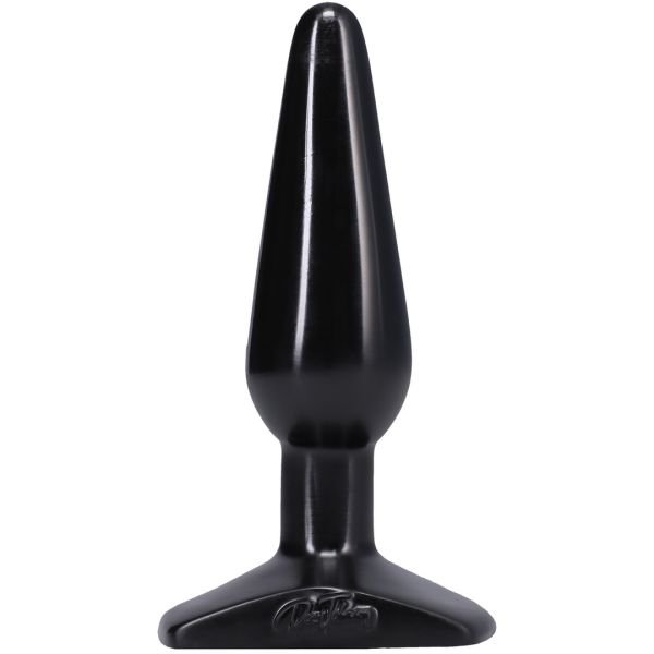 Doc Johnson The Classic - Buttplug - Medium - Schwarz