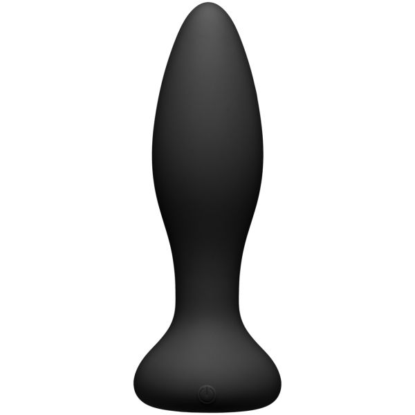 Doc Johnson Vibe - Advanced Silikon Analplug mit Fernbedienung - Schwarz