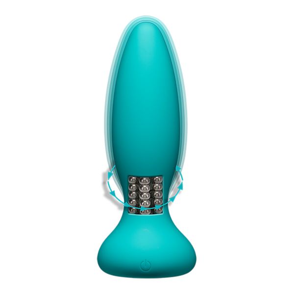 Doc Johnson Rimmer - Advanced Silikon Analplug mit Fernbedienung