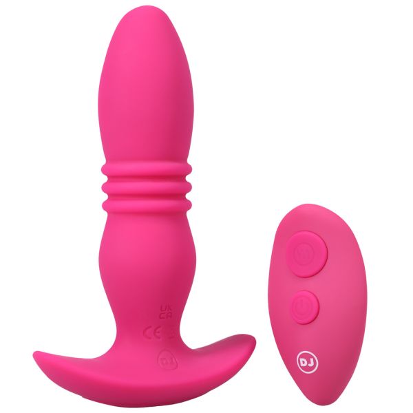 Doc Johnson Rise - Silikon Analplug mit Fernbedienung
