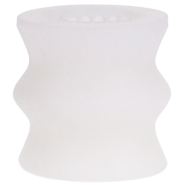 Doc Johnson Glow Helping Head Silikon - Masturbator Sleeve - Frost/Green Glow