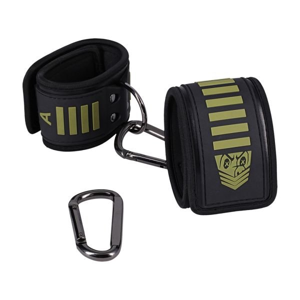 Doc Johnson Tactical Fußfesseln - Schwarz/Grün