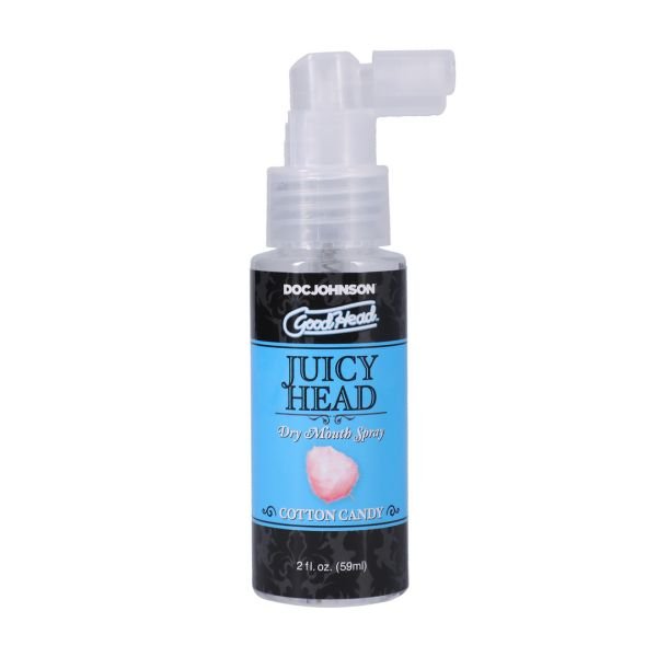Doc Johnson Juicy Head - Spray gegen trockenen Mund - Zuckerwatte - 59 ml