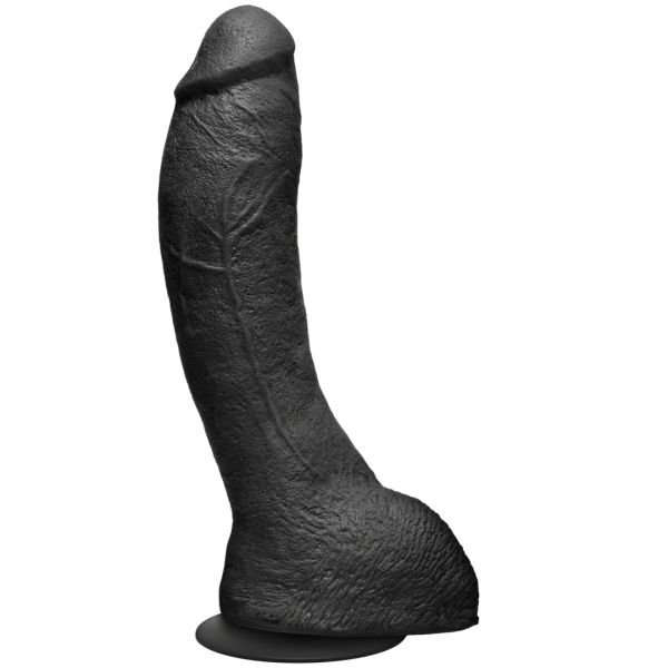 Doc Johnson The Perfect P-Spot Cock - 24 cm - Schwarz