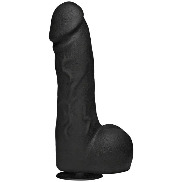 Doc Johnson The Perfect Cock - 25 cm - Schwarz