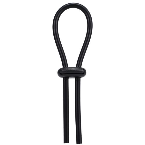 Doc Johnson The Lasso Double Lock - Cockstrap - Schwarz