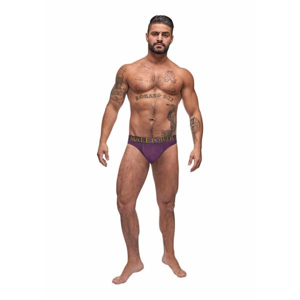 Male Power Avant-Garde Enhancer String - L/XL - Aubergine