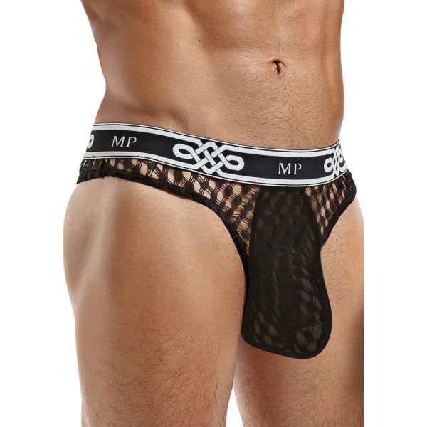 Male Power Lo Rise String - S/M - Schwarz