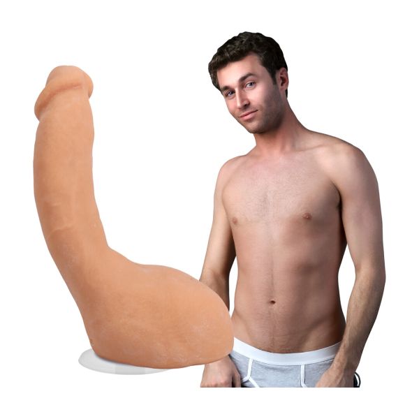 Doc Johnson James Deen - Realistischer ULTRASKYN Dildo - 21 cm - Vanille