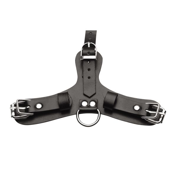 XR Brands Pup - Puppy Play Maske mit Atembar Ballknebel
