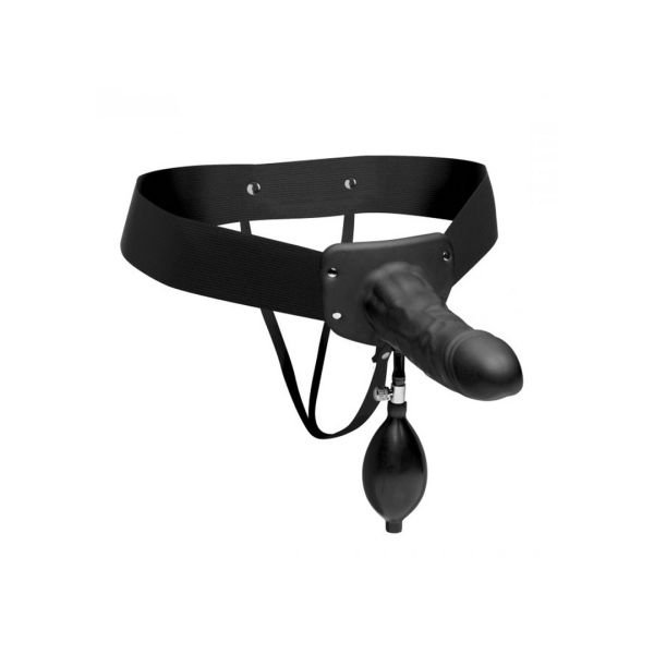 XR Brands Pumper - Aufblasbarer Hohler Strap-on