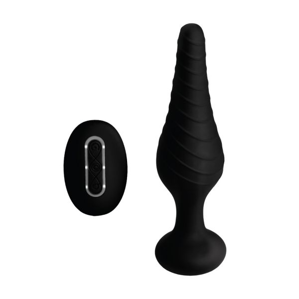 XR Brands Silikon Analvibrator mit Fernbedienung