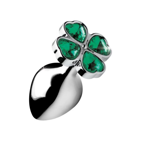 XR Brands Lucky Clover Gem - Buttplug - Medium