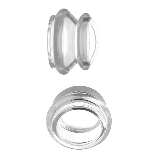 XR Brands Clear Plungers - Nippelsauger aus Silikon - S