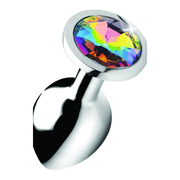 XR Brands Rainbow Prism - Buttplug - Mittel