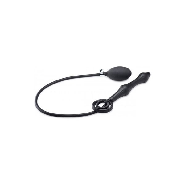 XR Brands Aufblasbarer Silikon Analplug + Cock- und Ballring