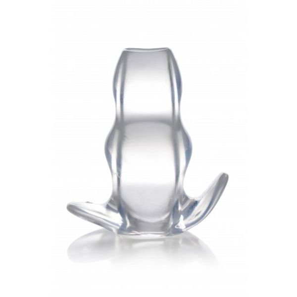XR Brands Clear View - Hohler Analplug - Large